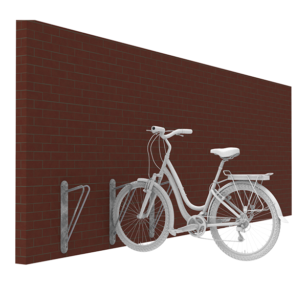 FalcoDK væghængt single i 90°